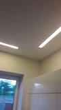 led apšvietimas virtuvėje.