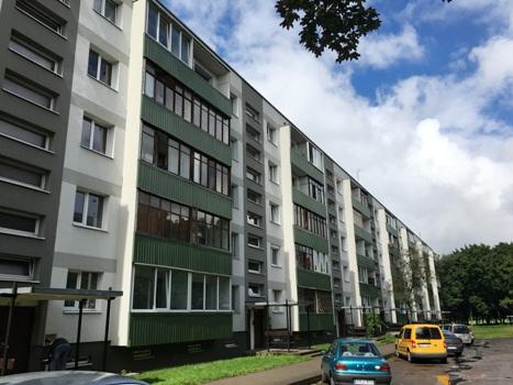 Renovuotas daugiabutis.